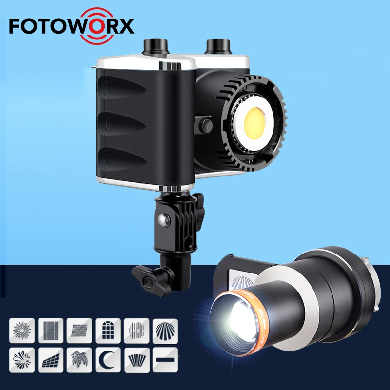 Fotoworx 100W COB LED-Videoleuchte Spotlight Studio Light Photography Licht