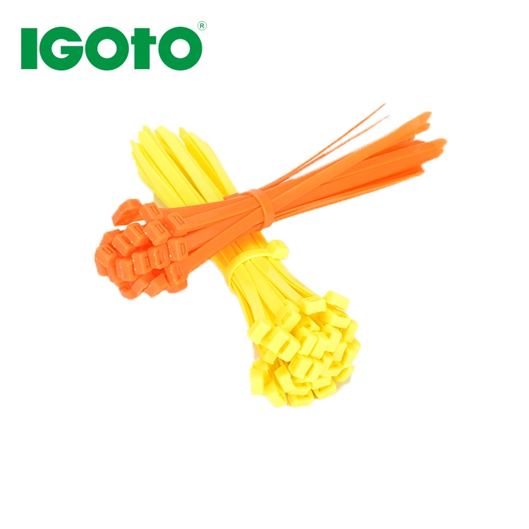 Igoto Et 8*550 Self-Locking Nylon Cable Tie UV Nature Colour Zip Ties