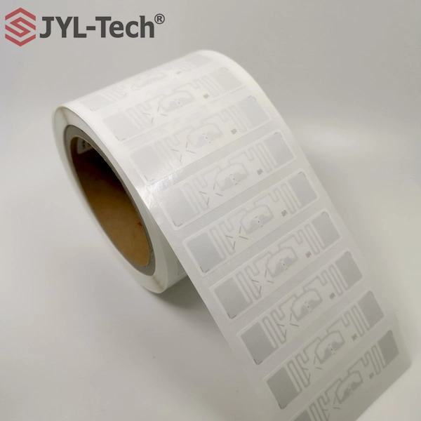 70*14mm Inlay Passive 860~960MHz Er62 UHF RFID Sticker Label Tag