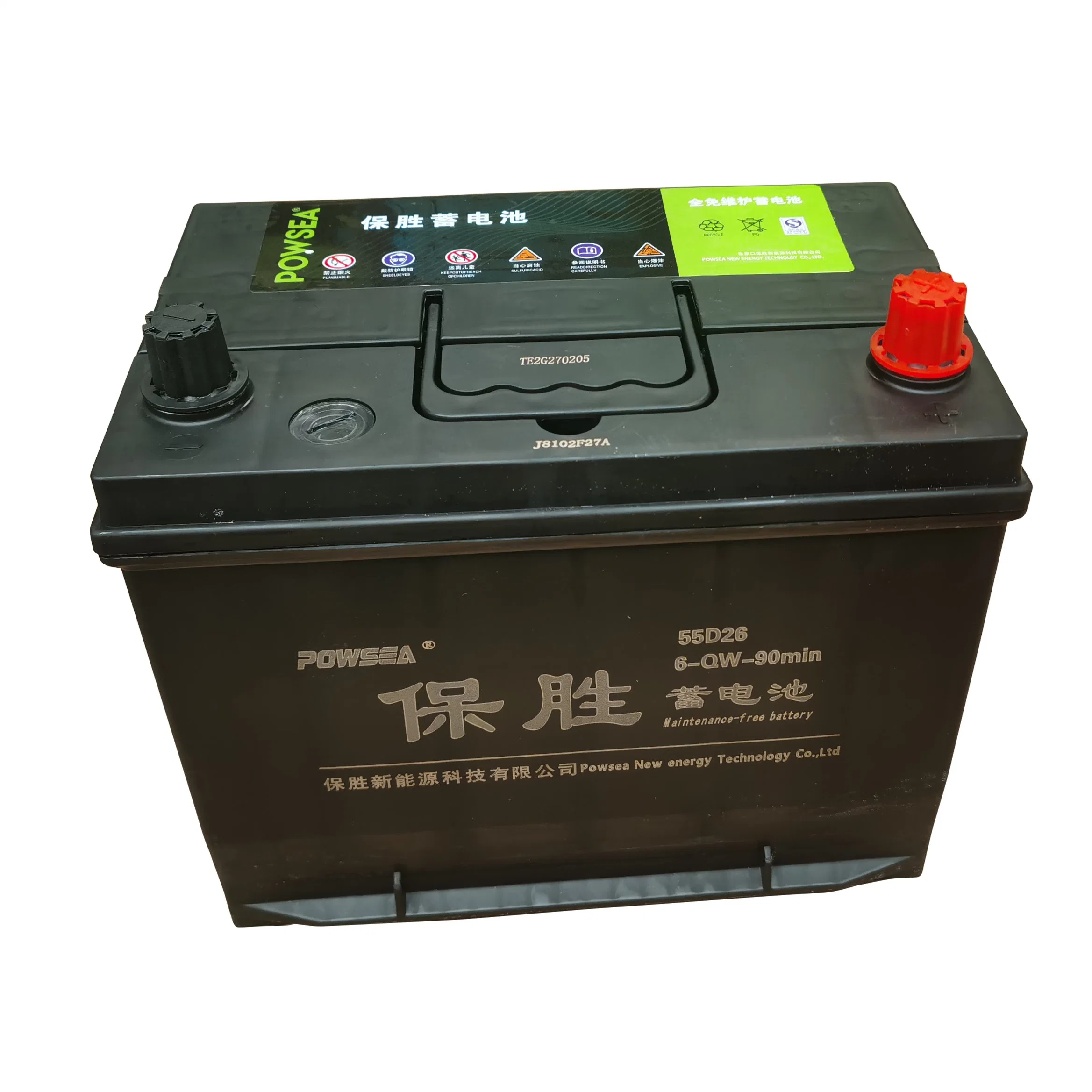 Auto Battery 12V 50A Lead Acid Batteries Car Parts Rechargeable Power Factory Wholesale/Supplier