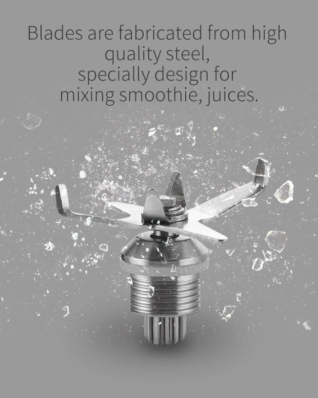 1680W&amp;OEM comercial tranquila eléctrico certificado ODM liquidificador Smoothie bebida congelada Juicer tudo em um aparelho de cozinha em casa