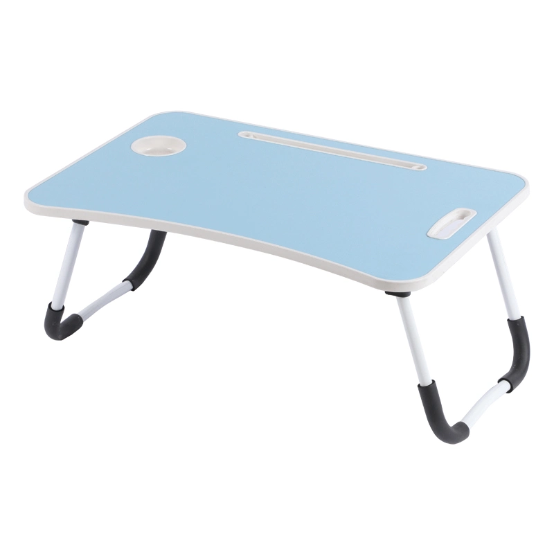 Computer Desk Metal Leg Office Foldable Laptop Table for Bed