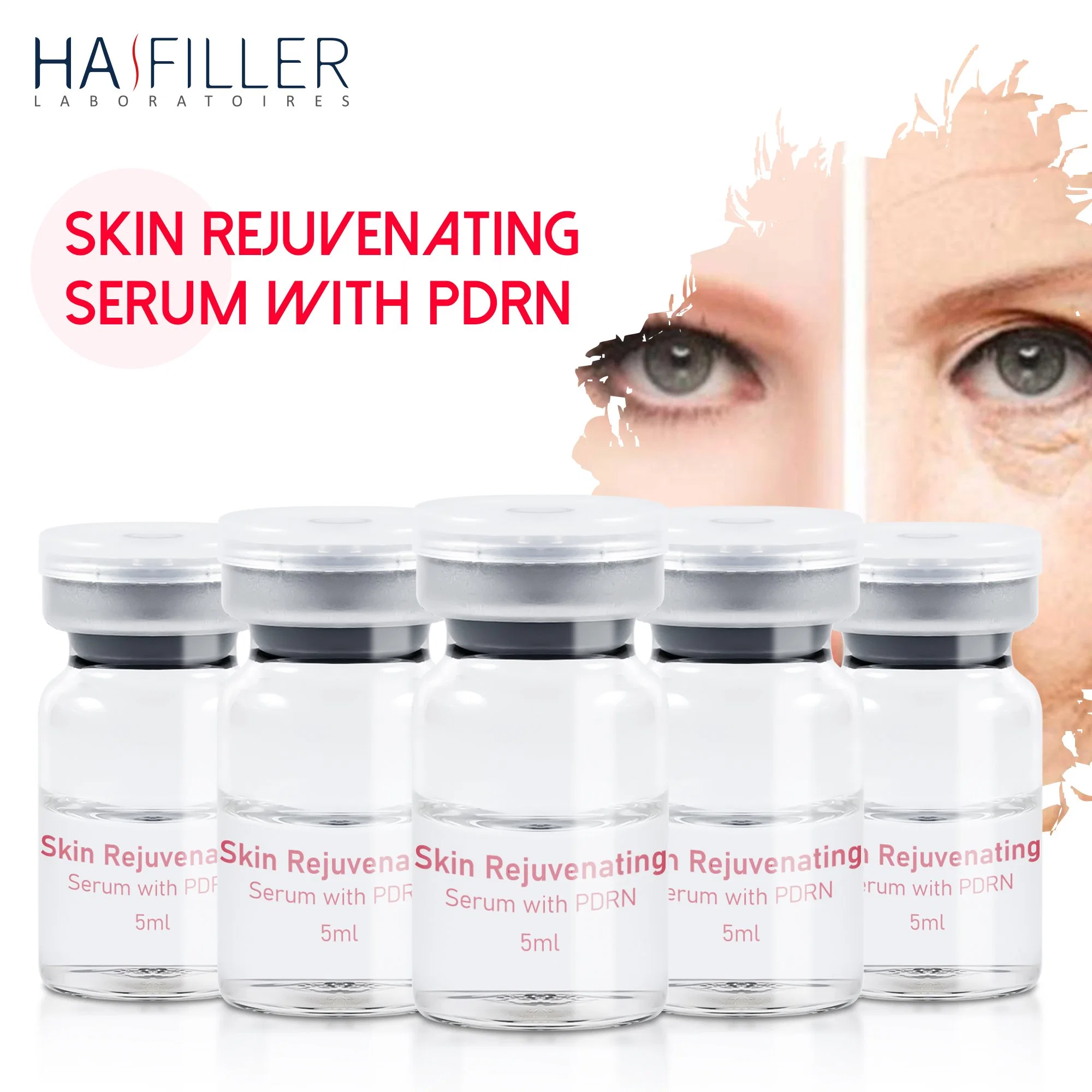 High quality/High cost performance Repair Skin Sun Damage Skin Rejuvenating Serum Pdrn Injection Mesotherapy Serum