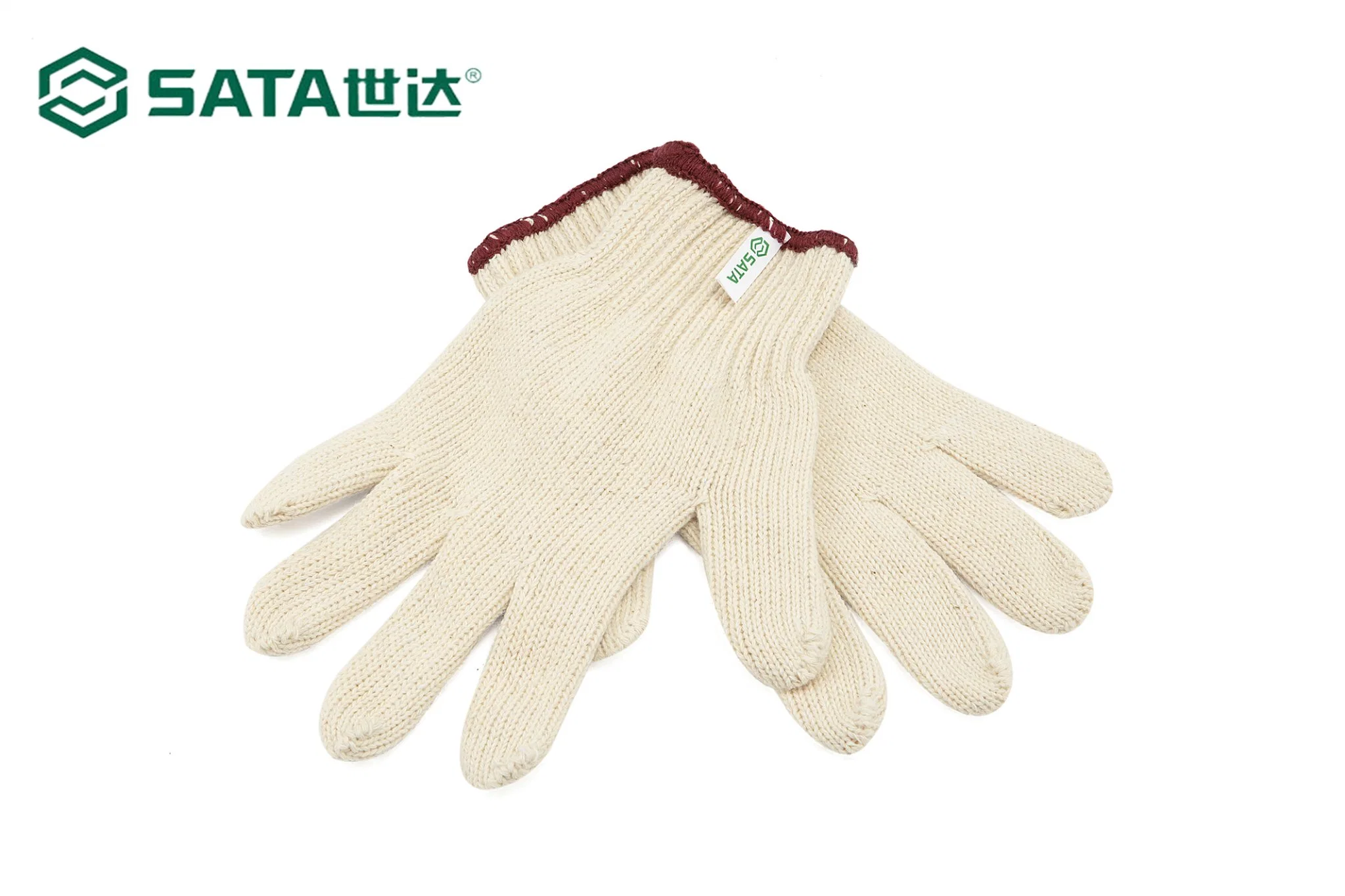 SATA PPE (Apex Tool Group) Cotton Knitted Work Gloves Asf0005 Cotton Yarn Gloves