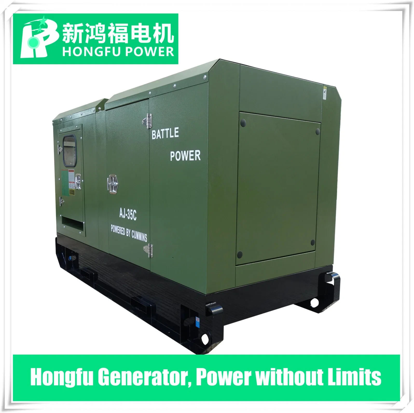 Portable Cummins Diesel Engine 4b3.9-G1 Power 25 kVA Generator Price