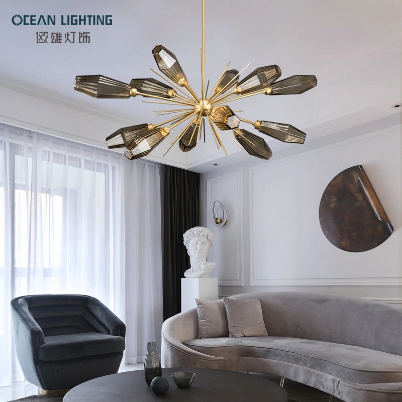 Ocean Novelty Long LED Ceiling Modern Chandeliers Pendant Lights Nordic