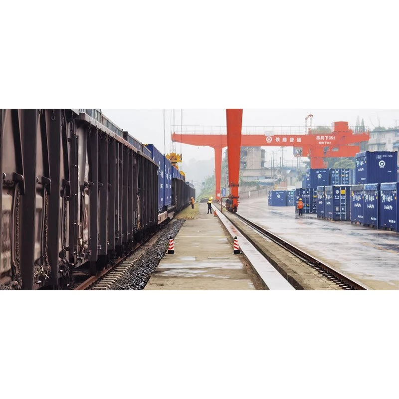 En juin, Shijiazhuang Gaoyi au transport ferroviaire en Asie centrale