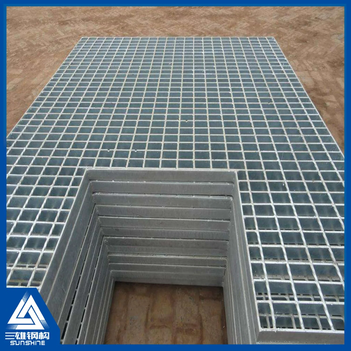 Hot DIP Galvanized Heavy Duty Steel Grating