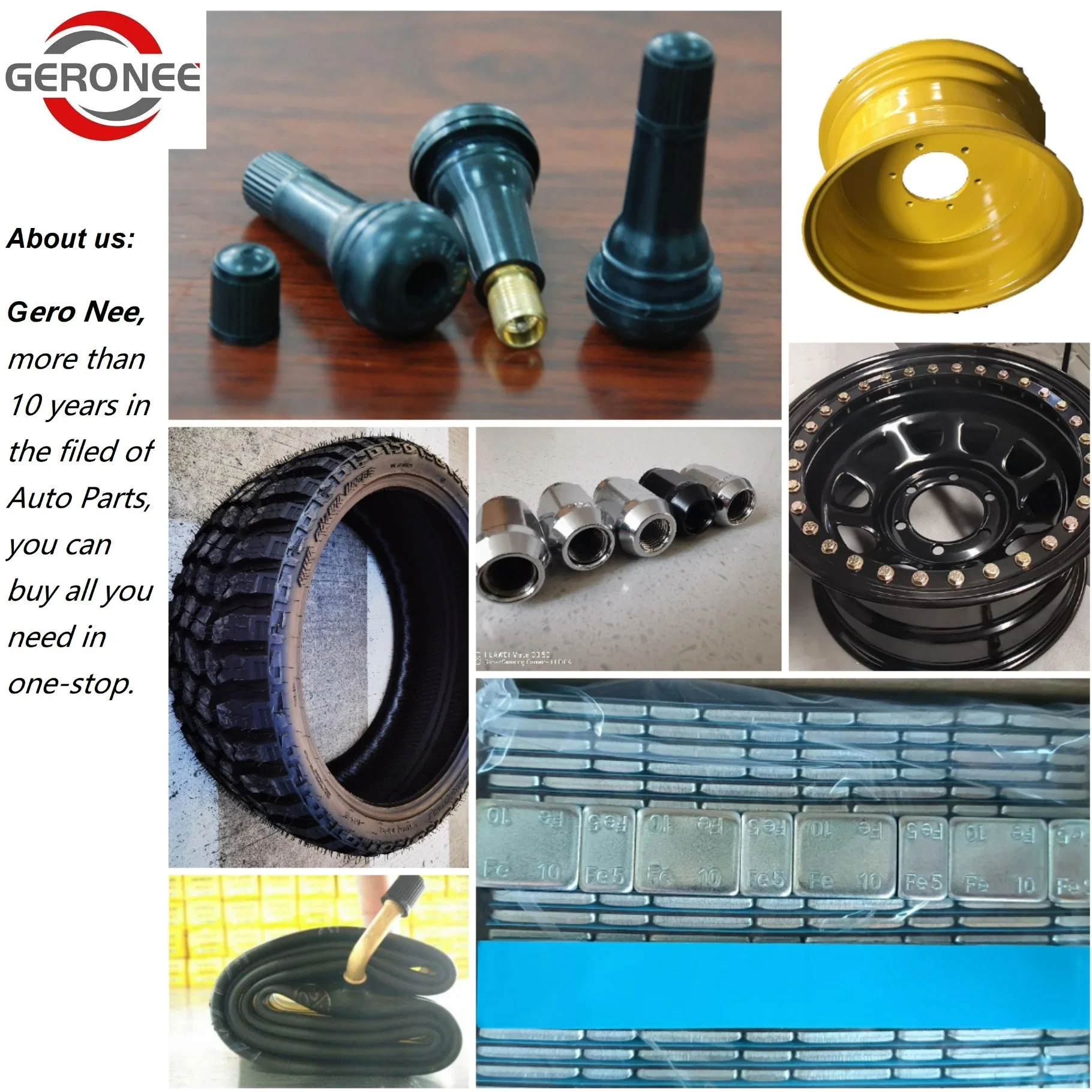 China Supplier Tyres, Tubes and Wheels for All Your Auto Parts Demand