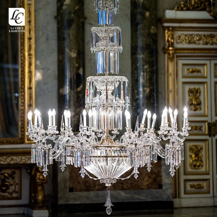 French Luxury Crystal Chandelier Bedroom Villa Staircase Branch Chandelier