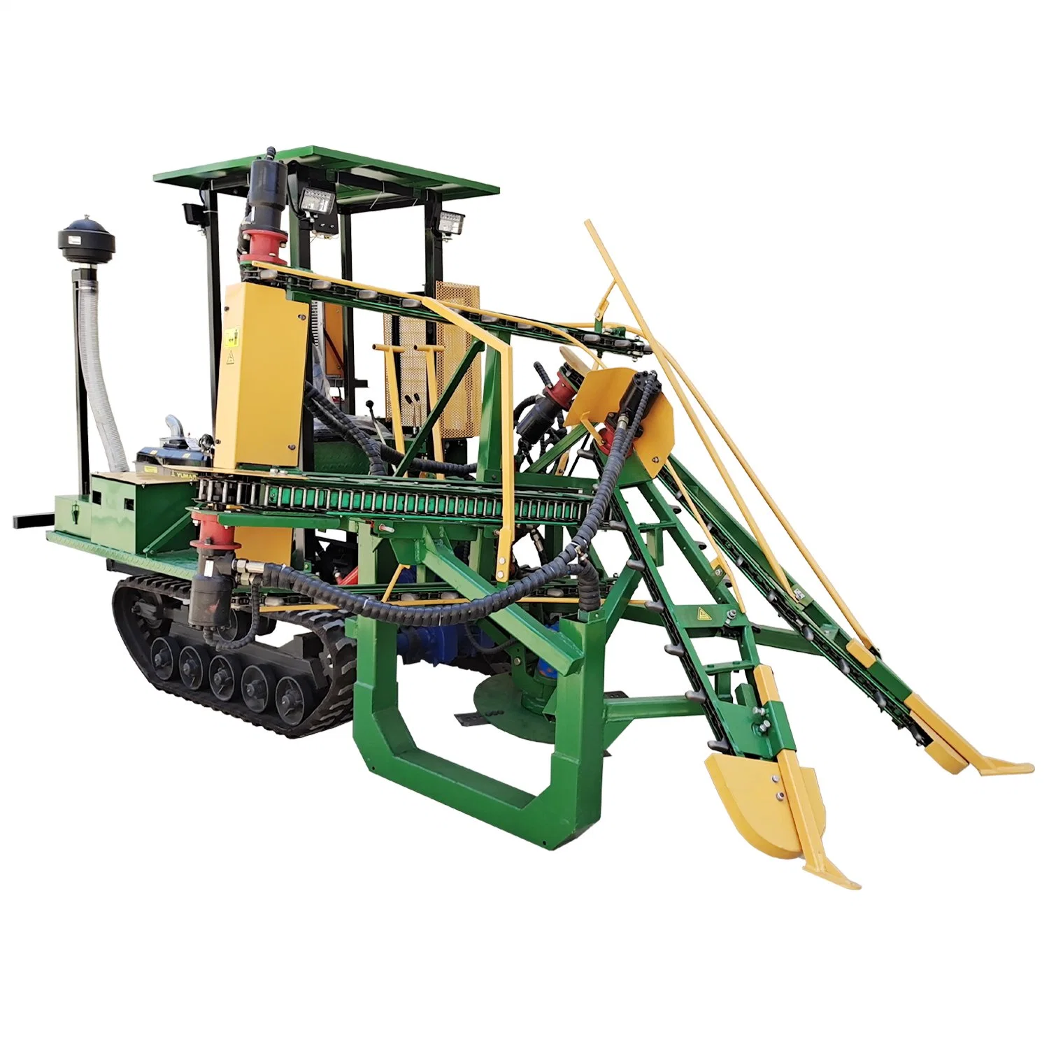 CE Canne &agrave; Sucre Cutter Harvest Harvesting Mini Sugarcane Cane Harvester Machine