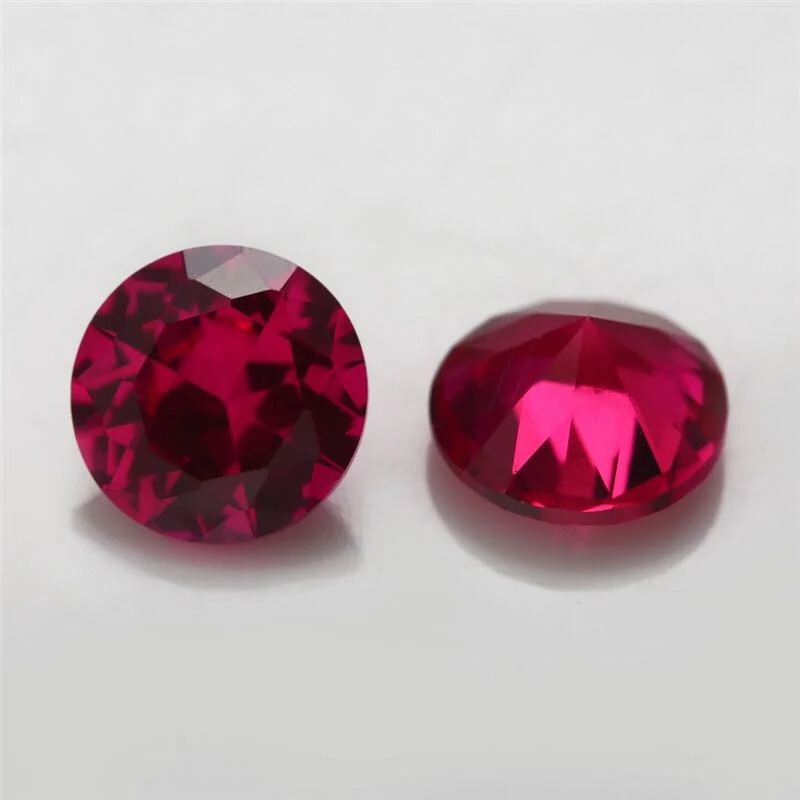 High quality/High cost performance Ruby with Round Shape for Decoration