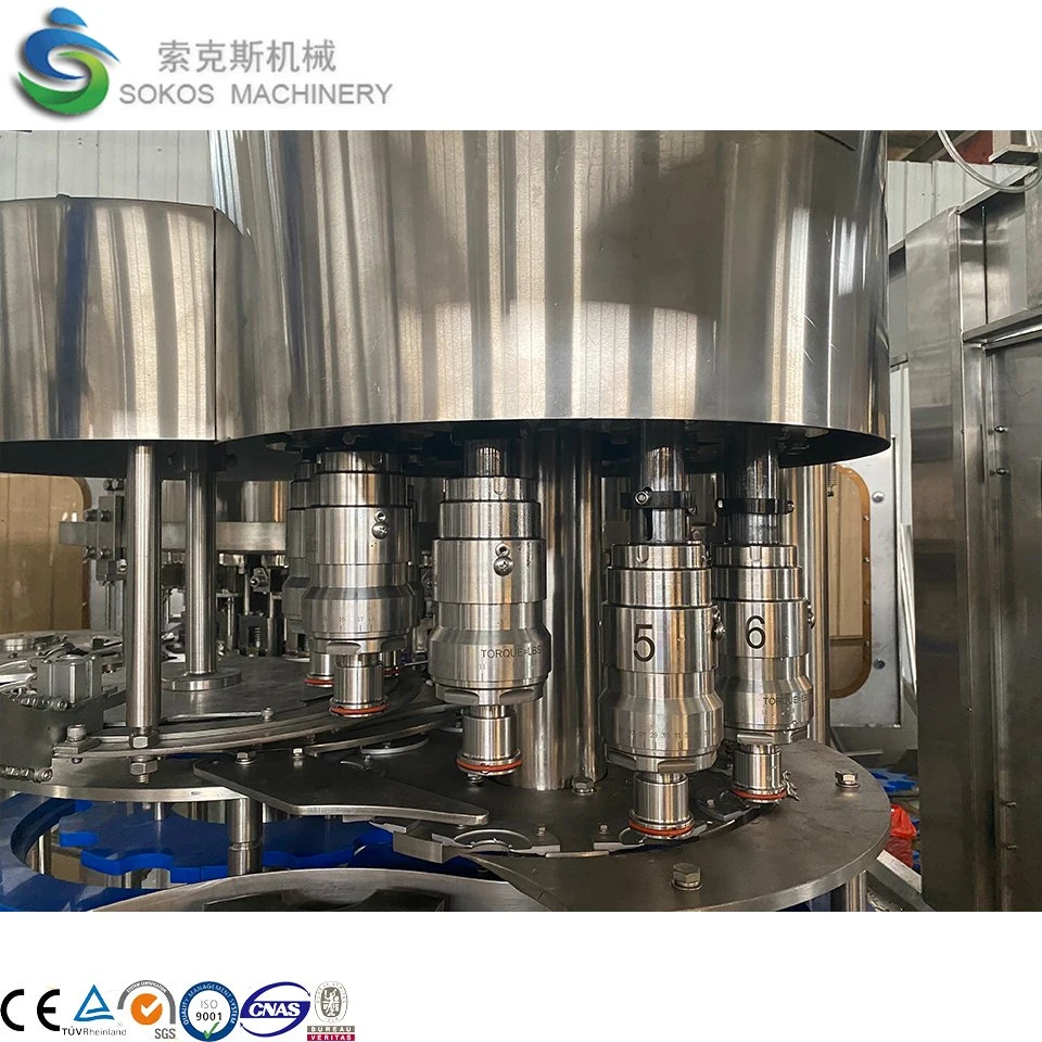 Hot Sale Carbonated Full Automatic Soft Drink Filling Machines Production Line Soda Water Tin Beer Pop Aluminium Can Filling Machine