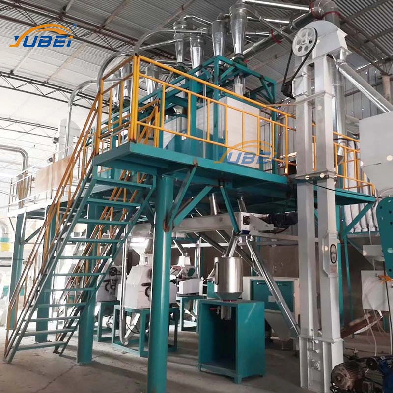 10ton 20ton 30ton 50ton 100ton 200ton Per Day Wheat Maize Agricultural Machinery Flour Mill Machine Flour Mill Price Milling Machine Grinding Machine