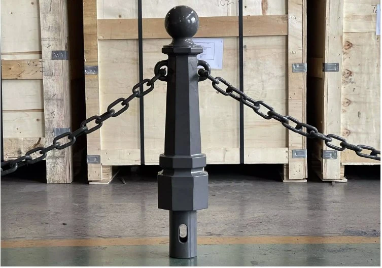 Fixed Steel Cast Iron Bollard Price Parking Warning Bollards