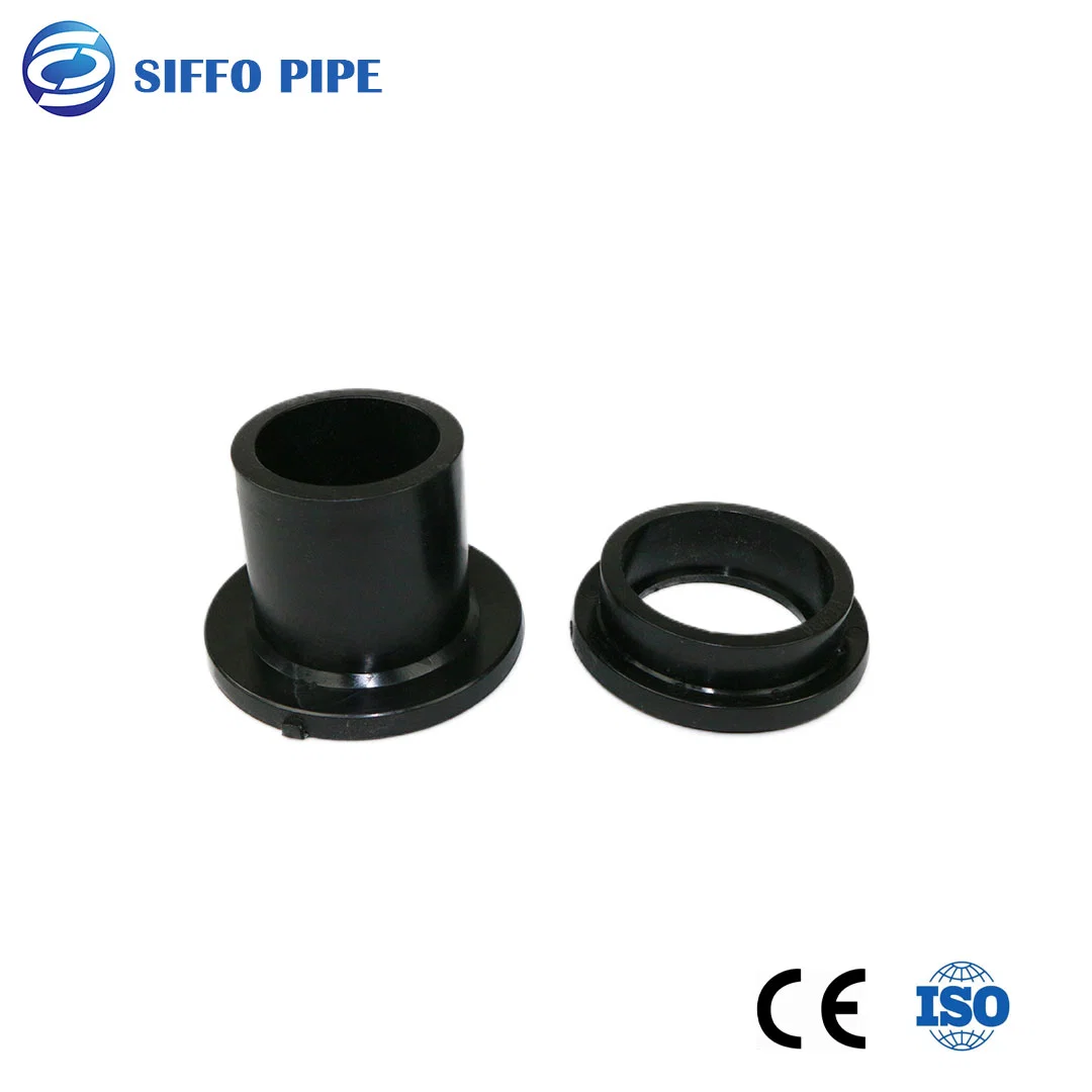 DN180mm Flange preta de plástico da conexão do tubo para o acoplamento/Agricultura irrigação/Jardim de irrigação/Conector / válvula de controle/Certificados ISO