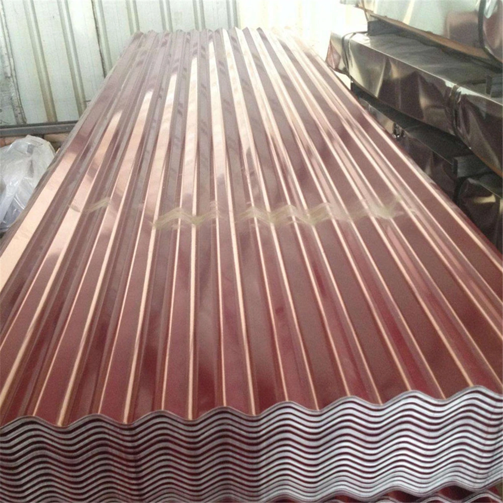 Color Coated Roofing Sheet Gi Steel Tile Plate Hot Sale in Africa Gi