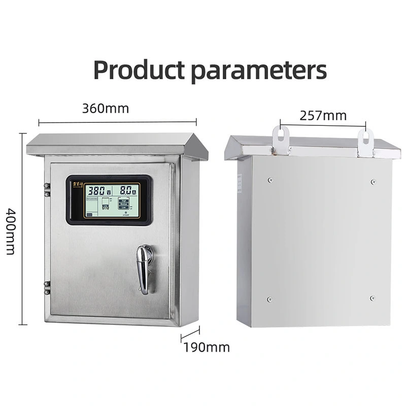 4KW/380V Bomba automática Panel de Control de verificación de controlador de motor de arranque