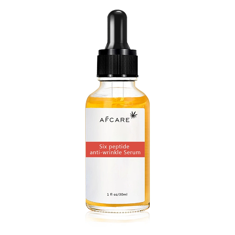 30ml Skincare Hyaluronic Acid Hexapeptide Anti-Wrinkle Facial Skin Brighten Serum