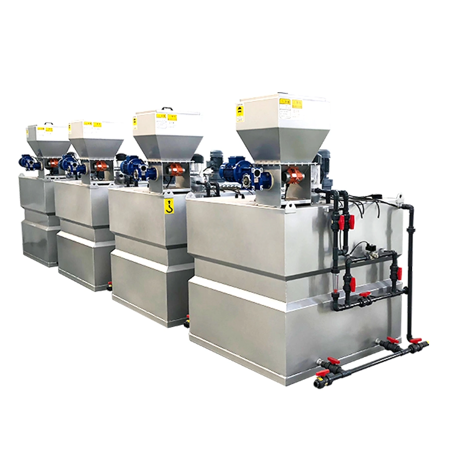 Stainless Steel Chemical Polymer Flocculant Water Treatment Equipment