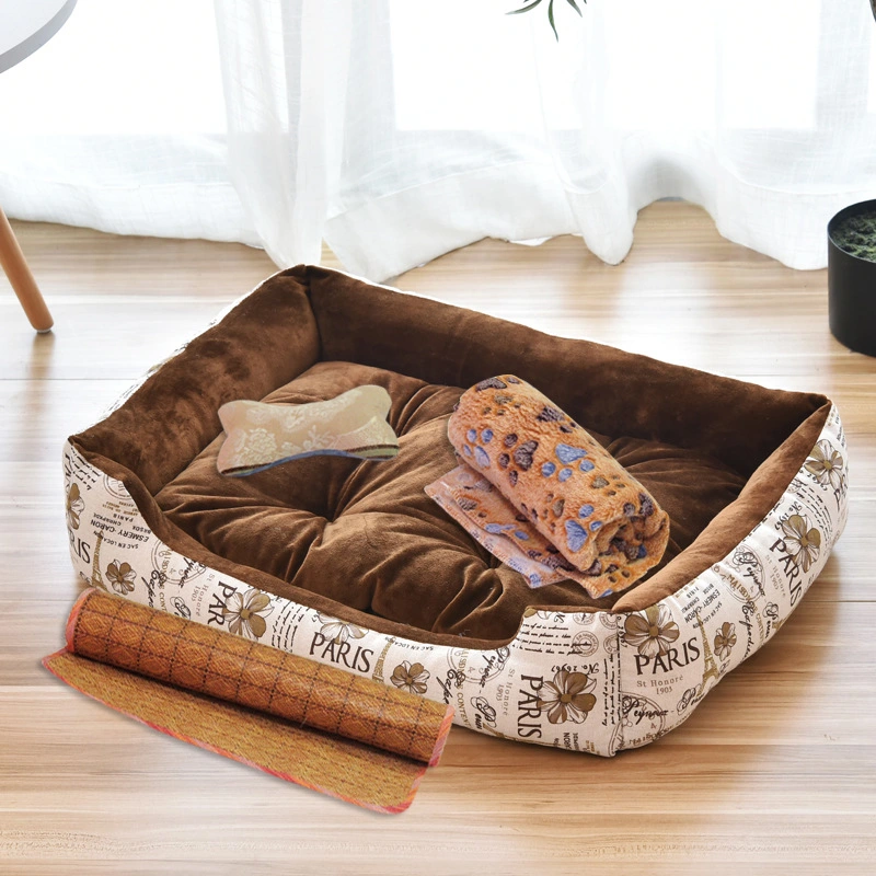 Washable Warm Puppy Dog Cat Bed House Bed Cushion Sofa Pet Beds