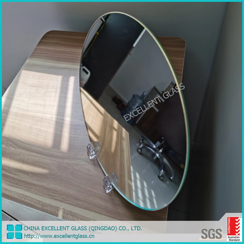 Frameless Bathroom Roll Rectangular Wall Mount Large Lighted Magnifying LED Make up Mirror, Tempered Mirror