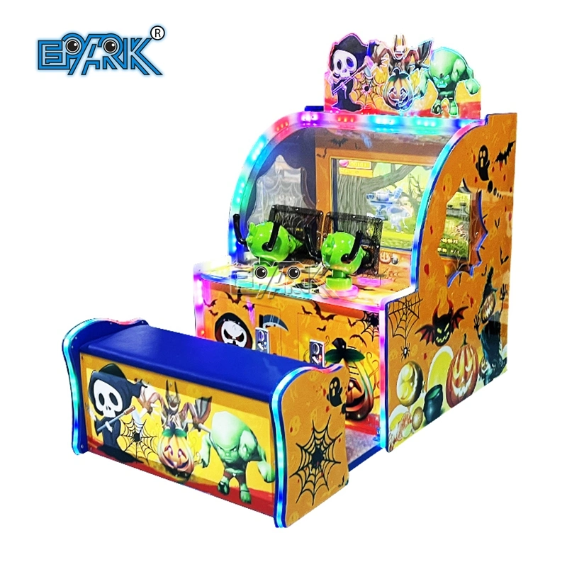 Amusement Park Electric Shot Ball Arcade Machine 2 Kids Play Video Games