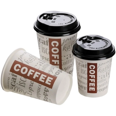 Eco Compostable Biodegradable PLA Bamboo Fiber Coffee Disposable Single Wall Paper Cup