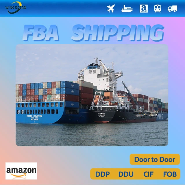 Wingocean Amazon Fba DDP DDU Sea Freight Shipping From China to USA