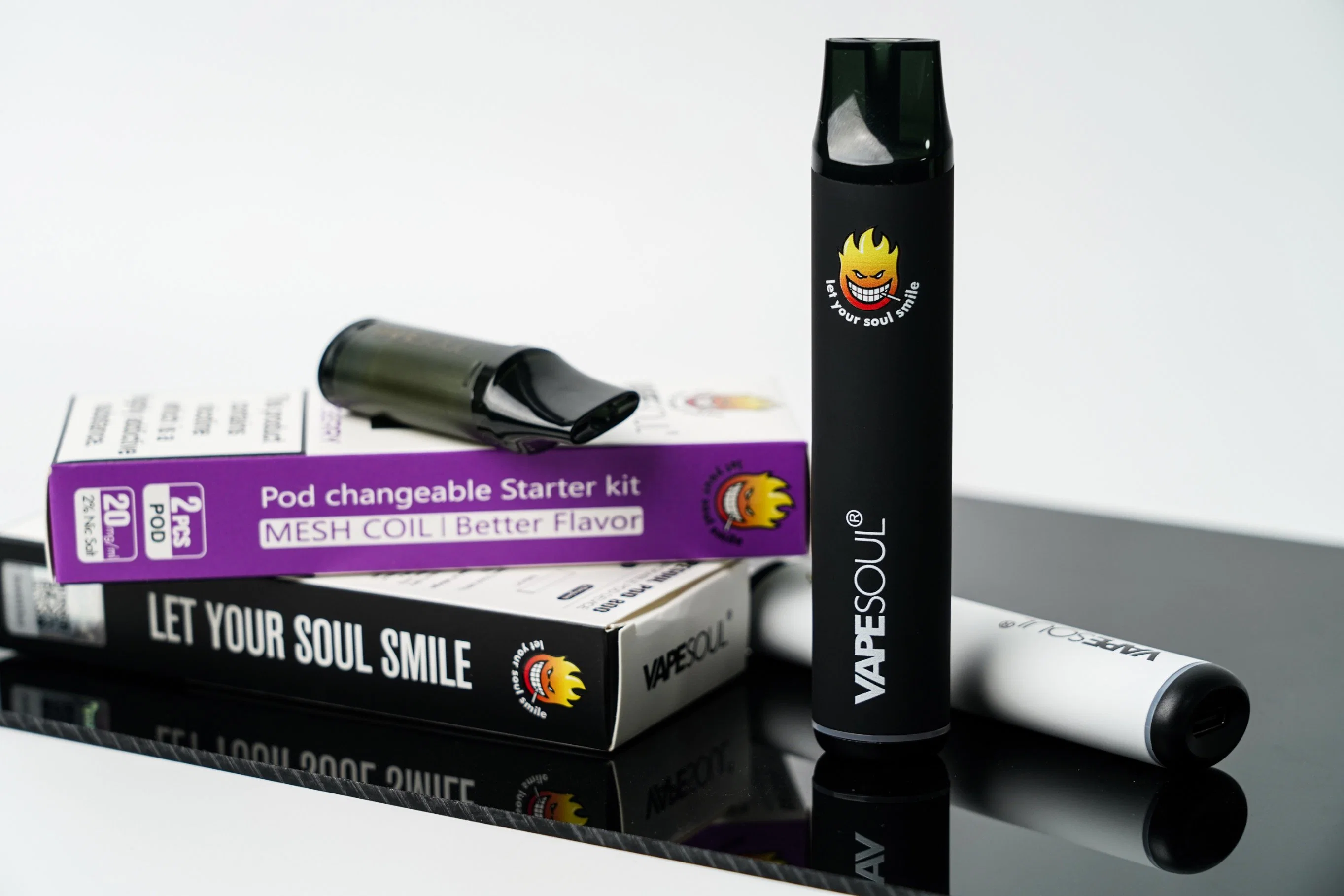 Itsuwa Vapesoul Smoke Shop 800 Puffs Disposable/Chargeable Cigarette Wholesale/Supplier Vape Pod System E Zigaretten Vap