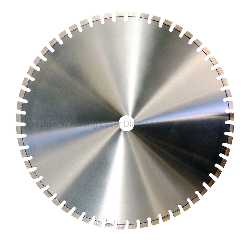 800mm Reinforced Concrete Wall Saw Blade with 17mm Arix Pattern Segments