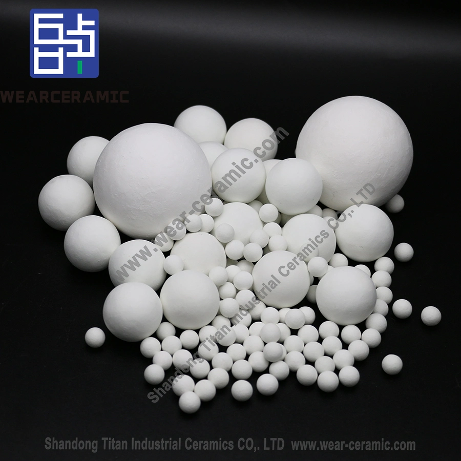 Завод Прямая продажа 92 95 99 High Alumina Ceramic Ball Инертный шарик для упаковки