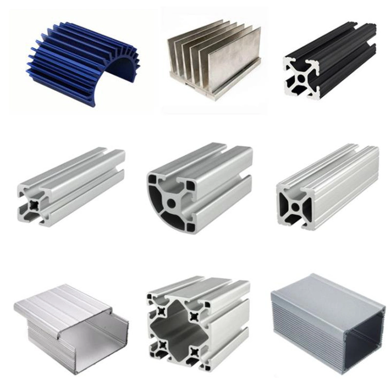 Profiles Shandong Huajian Aluminum Group Extrusion Aluminum Door & Window Is Alloy 6000 Series Cutting Bending Punching Welding