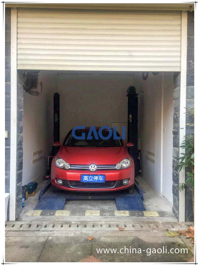 Gaoli Two Post Home Parking Lift Car Parking