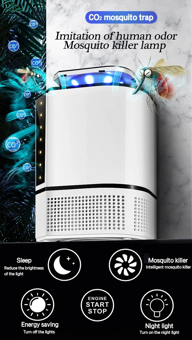 LED Mosquito Killer Lamps USB Home Bug Zapper Mosquito Killer