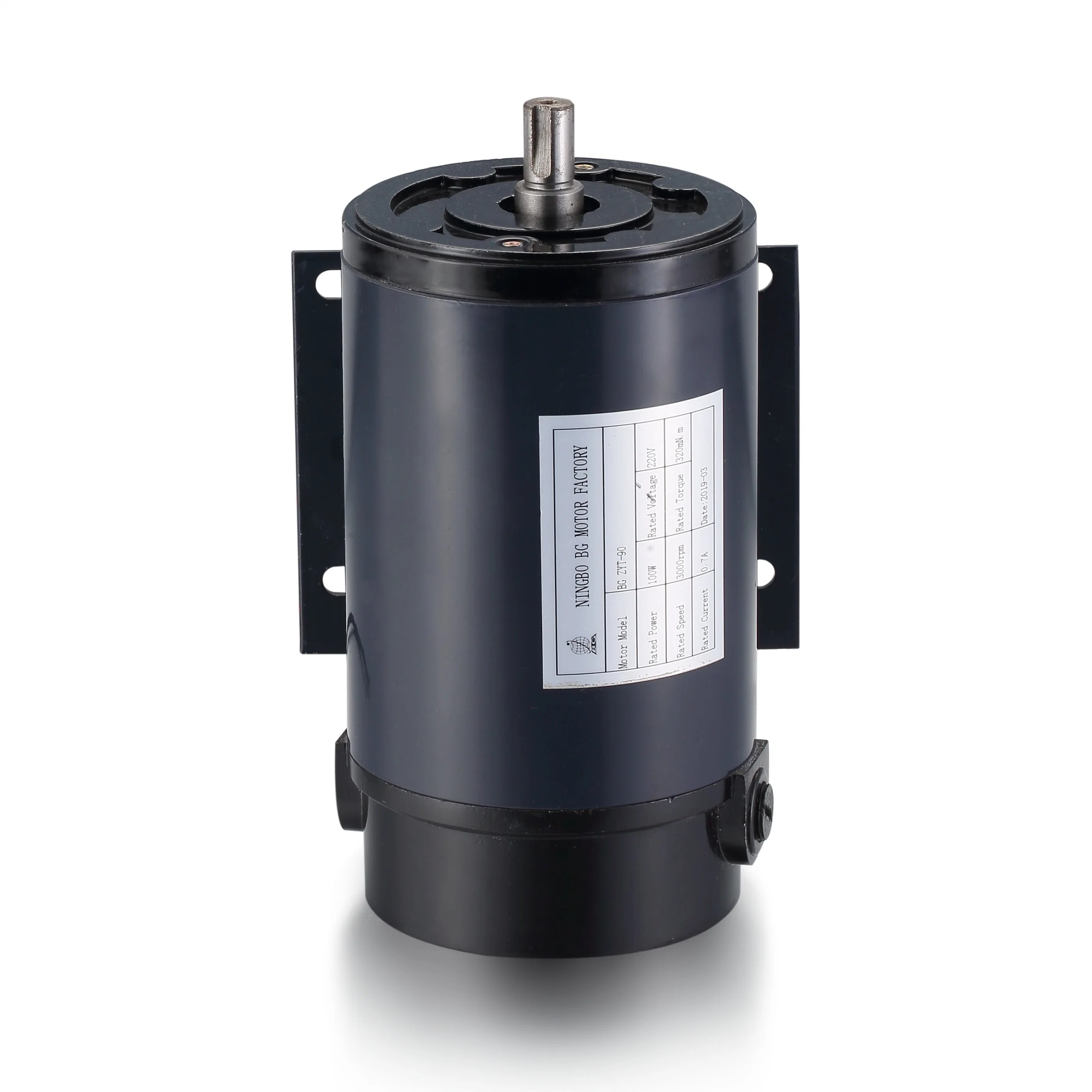 IEC Standard 90mm DC Brush Motor for Packing Machine