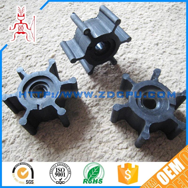 OEM Pump Parts Paddle Wheel NR Rubber Open Impeller for Water Meter