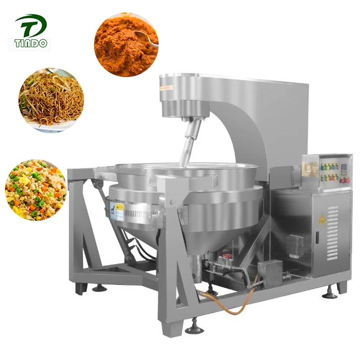 Stainless Steel Tilting Cooking Mixer Cooking Kettle Food Production Equipment Price