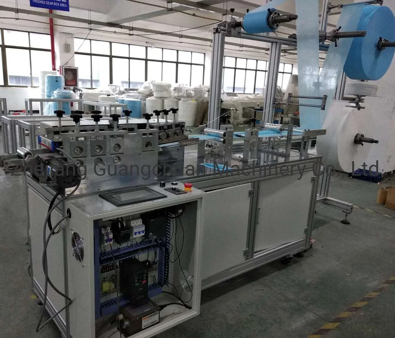 Full-Automatic Dust Surgical Medical Disposable Mask Making Machine