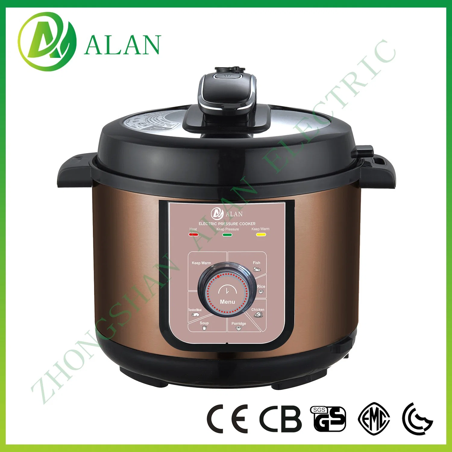 CB Certificate Aluminum Pot Electric Pressure Rice Cookers with UK Plug