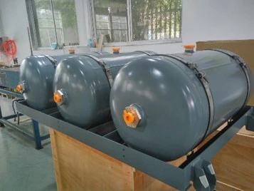 Steel/Aluminum Alloy Pressure Vessel Air Reservoir