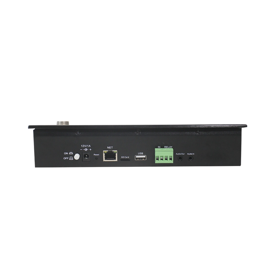 محطة تحكم IP/SIP مع نظام PA لشبكة SIP بشاشة تعمل باللمس ميكروفون النداء مع دعم الاتصال الداخلي دون اتصال