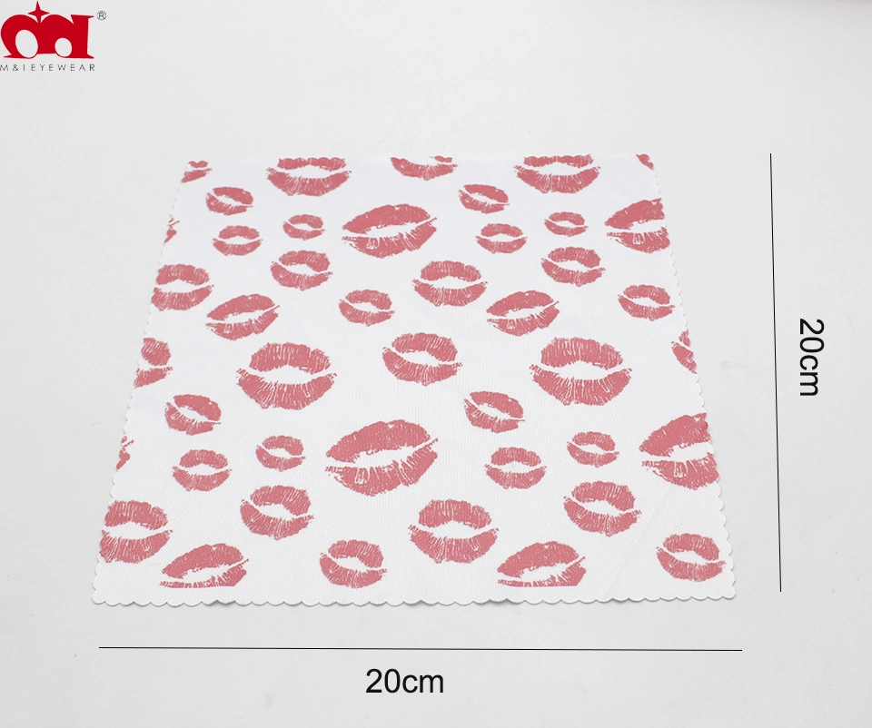 Hot Sale Design and Colour Customized Eyeglass Cleaning Cloth (GCC1)