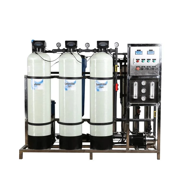 Industrial 8040 RO Membrane 500lph Auto Control Water Treatment System