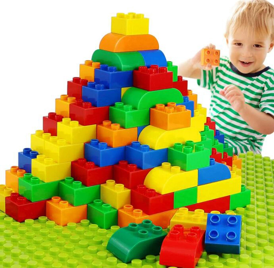 150 PCS Educational Toys Building Blocks for Toddlers 2-5 Including a Baseplate
