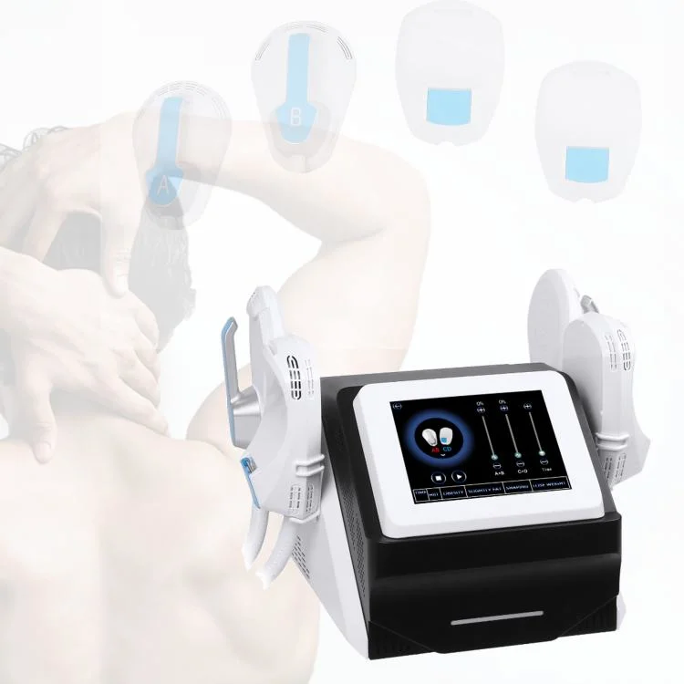 EMS cuerpo electromagnético Escultura músculo estimulador RF cuerpo Slimming Peso Pérdida de máquina