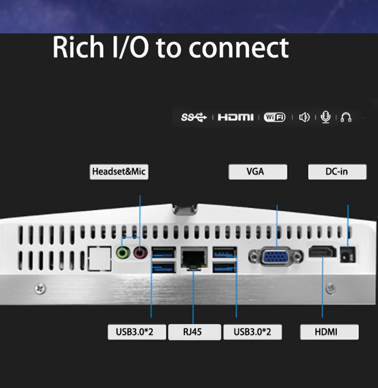 WiFi Module Built in All in One Desktop Computer