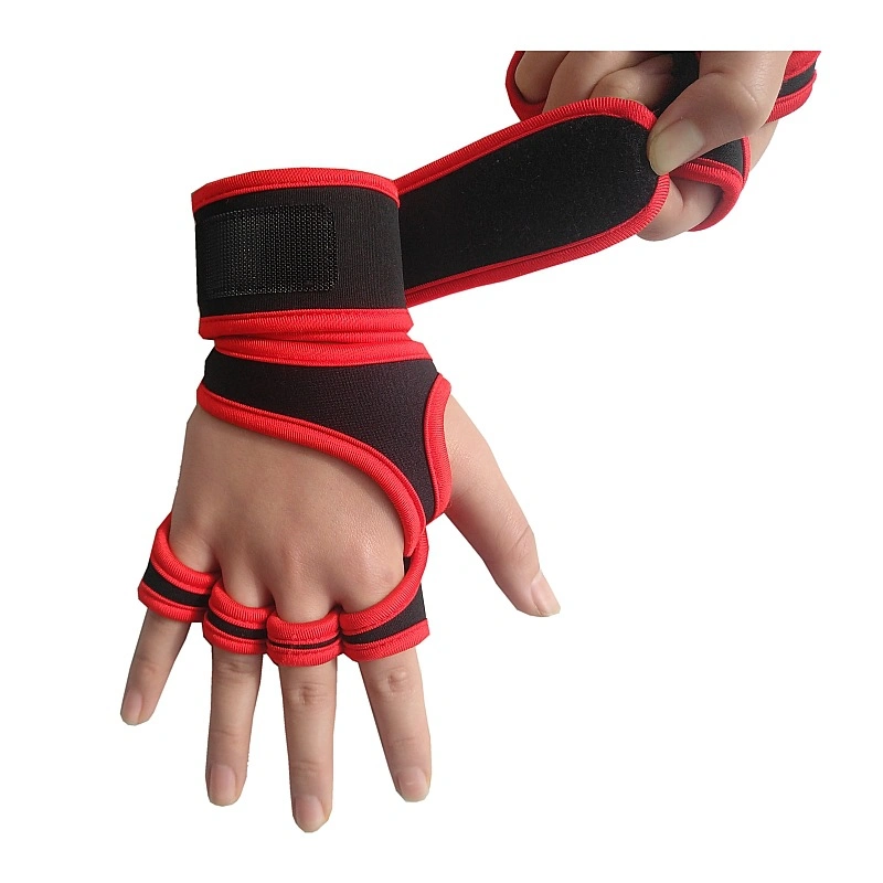 Cycling Fitness Weight Lifting Fingerless Gym Gloves Exercise for Men