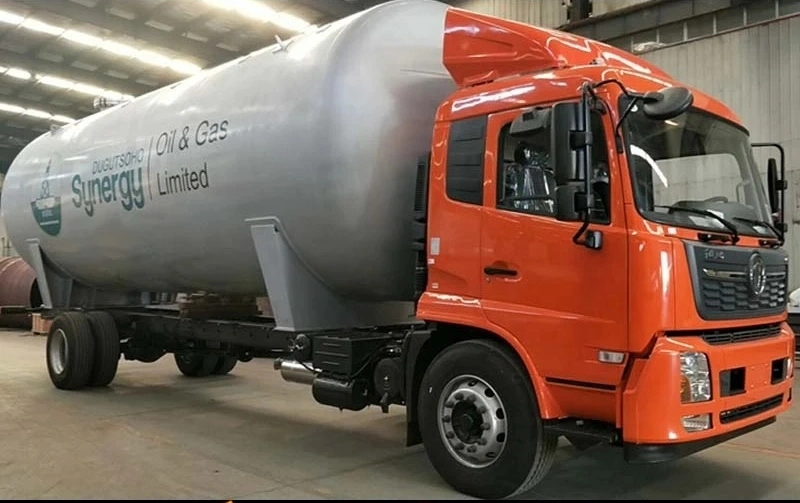 110m3 Alta Pressão tanque gás 55ton 110CBM ISO GPL contentor