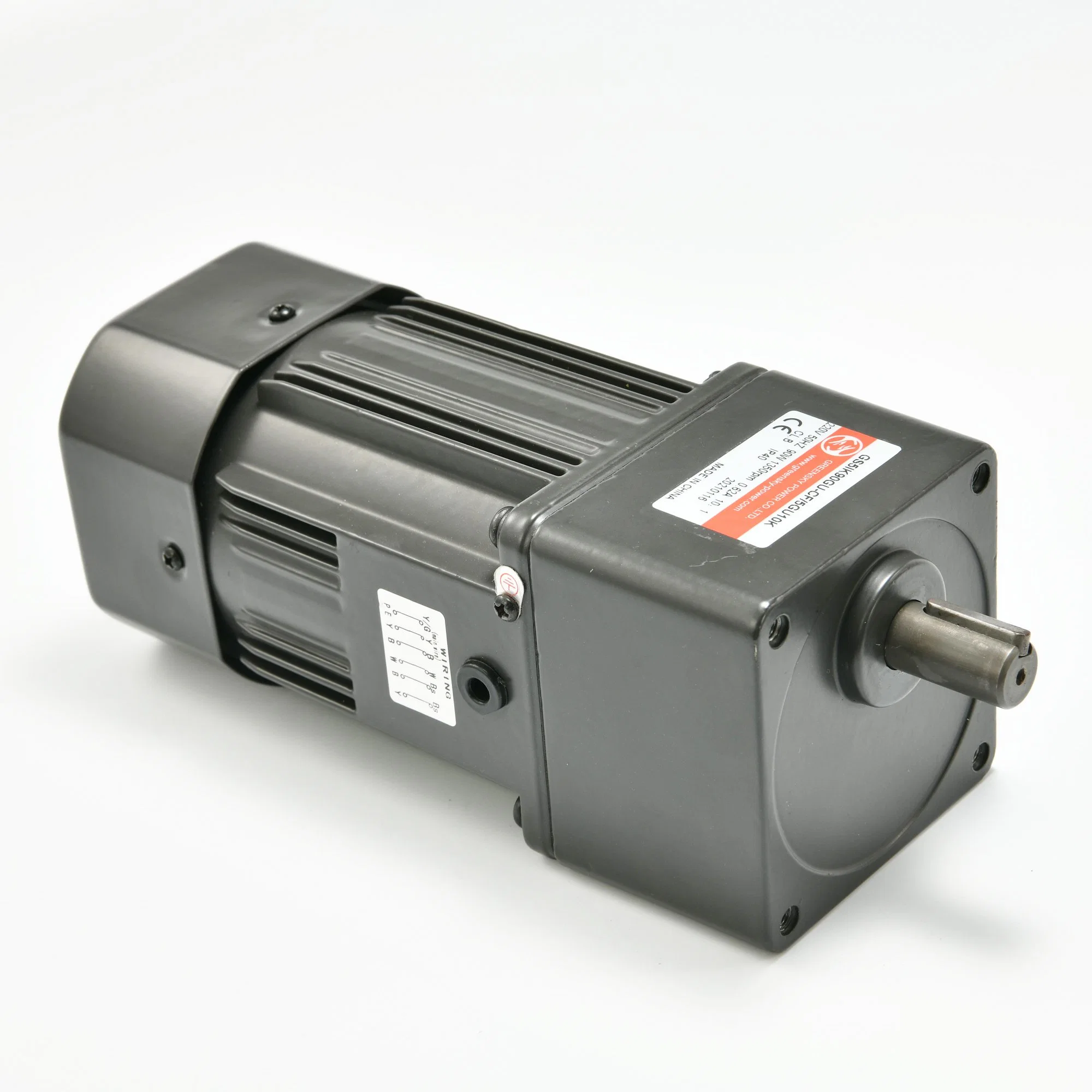 110V/220V/380V, 10W/40W/80W/120W/200W/400W/370W/0.5HP Electric Induction AC Gear Motor